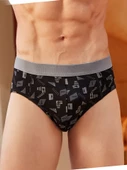 Berrak 4418 Erkek 3'lü Kom Slip Külot  Karışık Renk 3XL - 1