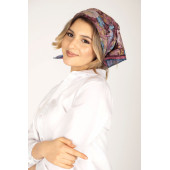 Bandana, Kadın bandana, Erkek Bandana, Unisex Badana, Pembe desenli bandana. - 1