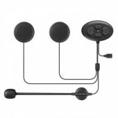 Polham Motosiklet Kaskı İçin Bluetooth Kulaklık Mikrofonlu Su Geçirmez FM Interkom Kask Kulaklığı - 2
