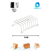 DolphFin Xiaomi 3.5 Lt Uyumlu Airfryer Hava Fritözü Ekmek Kızartma Rafı 15 Cm SMRT-108 - 1
