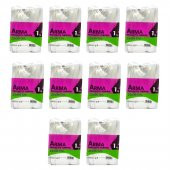 Naksan Arma Şeffaf Naylon 2 lik 23x36 Cm. Bakkaliye Poşeti Torbası - 1 Kg. - Ort. 190 Adet - 10 Paket - 1