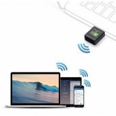 Coofbe 2.4 GHz +5 GHz Çift Bant 600 Mbps USB Wifi Dönüştürücü Kablosuz WİFİ Çoğaltıcı USB to Wifi Kit - 3