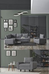 Kagu Corner Flavia Plus Köşe Takımı Berjerli - 1
