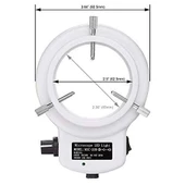 AmScope LED-144W-ZK Beyaz Ayarlanabilir 144 LED Halka Işık Aydınlatıcı - 3