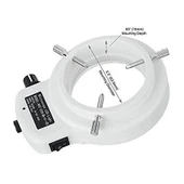 AmScope LED-144W-ZK Beyaz Ayarlanabilir 144 LED Halka Işık Aydınlatıcı - 2
