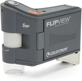 Celestron 44314 FlipView El Tipi LCD Mikroskop (Gri) thumbnail 1