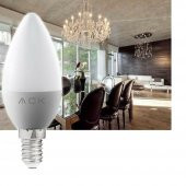 Ack AA09-00713 7W Buji Led Ampul 6500K Beyaz E14 - 4