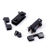 U Tipi Pimli Cam Menteşesi Siyah 1tk. - 1