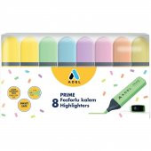 Adel Pastel Renkler Fosforlu İşaretleme Kalemi - 1