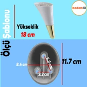 Clara 6'lı Set Mobilya Koltuk Kanepe Konsol Yatak Tv Ünite Destek Ayağı 18 Cm Ayakları Krem thumbnail 4