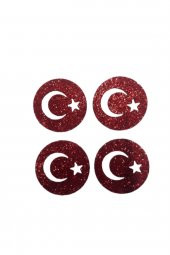 şekilli keçe simli eva - 1