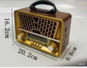 Everton Rt-867bt Bluetooth Fm-Usb-Tf Card-AUX Şarjlı Nostaljik Radyo - 1