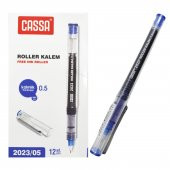 Cassa 2023 İğne Uçlu Roller Kalem 0.5 Mavi 12 Adet thumbnail 3