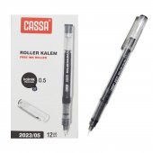 Cassa 2023 İğne Uçlu Roller Kalem 0.5 Siyah 12 Adet thumbnail 3