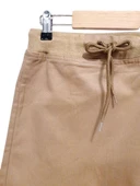 Beli Ribanalı Lastikli Likralı Çocuk Şort Etek - 7