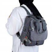 Kenyon Cox 9504 Klinkır Kumaş Hafif Sırt Çantası Gri - 2