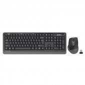A4 TECH FG1035 2.4G GRİ Q FN-MM KLV+OPT. MOU 2000D - 1