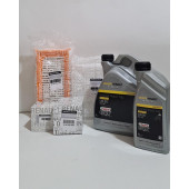 RENAULT CLİO 4 FİLTRE ve YAĞ BAKIM SETİ CASTROL GTX 5W30 5 LİTRE C4 RENO ONAYLI MOTOR YAĞ İLE - 1