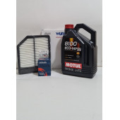 HONDA CİVİC 1.8 VTEC 2006 ve SONRASI FİLTRE BAKIM VE YAĞ BAKIM SETİ MOTUL 8100 ECO-NERGY 5W30 4 LİTRE - 1