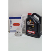 HONDA CİVİC 1994-2001 ARASI FİLTRE BAKIM VE YAĞ BAKIM SETİ (1.4-14İ-1.5-1.5İ 1.6-1.6 16V 1.6İ) MOTUL 5W30 4L - 1