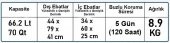 Coleman Xtreme 70 QT Buzluk 66.2 Lt Lacivert - 5