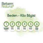Bebem Natural Bebek Bezi 4 Beden Maxi Aylık Fırsat Paketi 150 Adet - 8