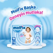Molfix Bebek Bezi 6 Beden E.Large Hiper Ekonomi Paketi 124 Adet - 9