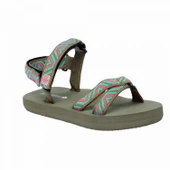 Regatta Gris Seaterra Çocuk Sandalet-PEMBE - 4