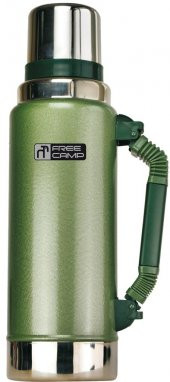 FreeCamp Marvel Termos 1.25 Litre-YEŞİL - 2
