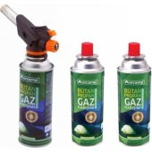 Orcamp Valfli 227 gr Kartuş Tüp Çakmaklı Pürmüz Set 3 Lü  Paket - 1