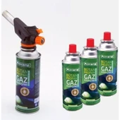 Orcamp CX-500 Çakmaklı Kartuş Pürmüz ve 4 Adet 227 gr Kartuş Pürmüz Set - 2