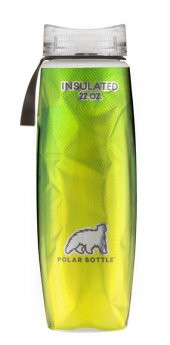 Polar Bottle Ergo Insulated Halftone Termos 0.65 Litre-YEŞİL - 1