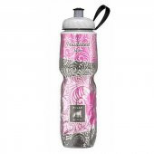 Polar Bottle Insulated Graphic Termos 0.70 Litre-PEMBE-GRİ thumbnail 1