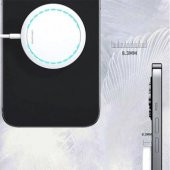 Polham Ultra İnce Mıknatslı 15W Kablosuz Şarj Wireless Şarj İphone Samsung Huawei Kablosuz Şarj - 5