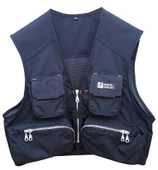 FreeCamp Norwalk Erkek Balıkçı Yeleği-YEŞİL thumbnail 4