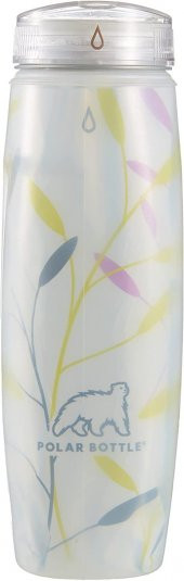 Polar Bottle Ergo Insulated Graphic Termos 0.65 Litre-PEMBE-YEŞİL - 3