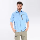 FreeCamp Florida Erkek Gömlek-MAVİ - 7