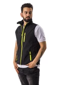 FreeCamp Vest Erkek Softshell Yelek-SİYAH - 2