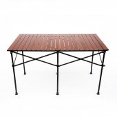 FreeCamp 8830-H5-C Katlanır Masa-KAHVERENGİ - 5