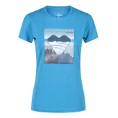 Regatta Fingal V Kadın T-Shirt-TURKUAZ - 2