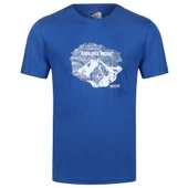 Regatta Fingal V Erkek T-Shirt-MAVİ - 1