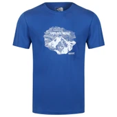 Regatta Fingal V Erkek T-Shirt-MAVİ - 3