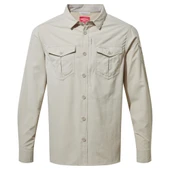 Craghoppers NL Adv LS Erkek Gömlek-BEJ thumbnail 8