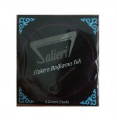 Salieri 0.20 mm Siyah Elektro Bağlama Teli - 020 Takım - 1