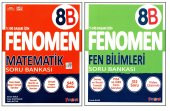 Fenomen 8. Sınıf LGS Matematik (B) + Fen Bilimleri (B) Soru Bankası 2 Kitap - 1
