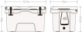 Icepeak Aden Buzluk 45 Litre - 4