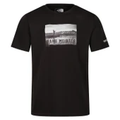 Regatta Fingal Slogan II Erkek T-Shirt-SİYAH - 3