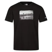 Regatta Fingal Slogan II Erkek T-Shirt-SİYAH - 1