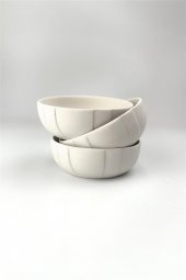 Üçlü Rüzgar Kase - Seramik Bisküvi (Ham Ürün) - 3