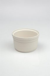 Üçlü Sufle Kase Seramik Bisküvi (Ham Ürün) - 1